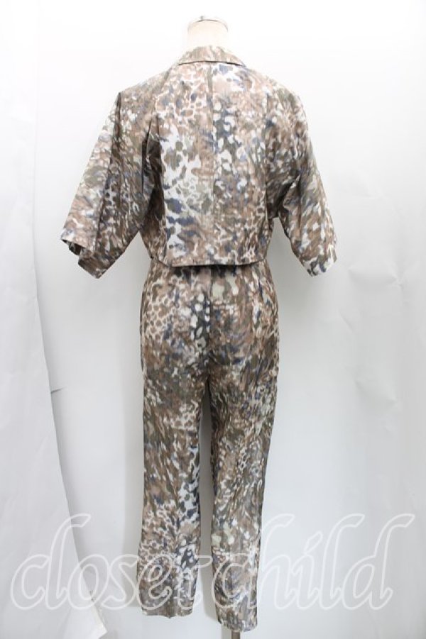 画像2: ヴィヴィアンウエストウッド 中古 / レオパード柄セットアップ 40/38 茶  H-25-12-28-039-su-OD-ZH (2)