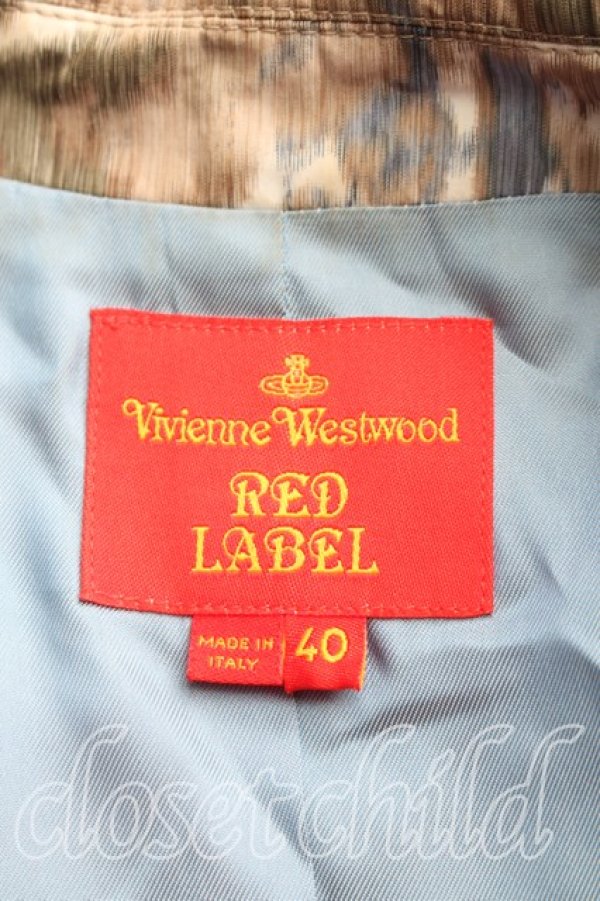 画像5: ヴィヴィアンウエストウッド 中古 / レオパード柄セットアップ 40/38 茶  H-25-12-28-039-su-OD-ZH (5)