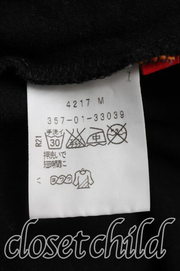 画像4: ヴィヴィアンウエストウッド 中古 / コンパスオーブptTシャツ 3（11号相当） 黒  H-25-12-28-040-ts-OD-ZH (4)