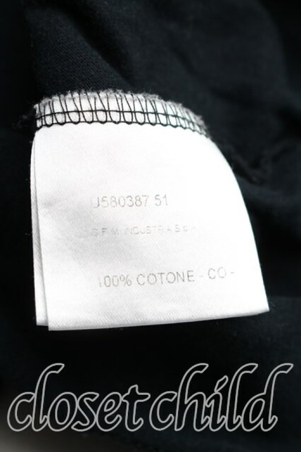 画像4: ANGLOMANIA 中古 / アングロフィリアptTシャツ M 黒  H-25-12-28-042-ts-OD-ZH (4)