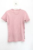画像2: ヴィヴィアンウエストウッド 中古 / シグニチャーptTシャツ 2（9号相当） ピンク  H-25-12-28-045-ts-OD-ZH (2)