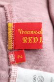 画像3: ヴィヴィアンウエストウッド 中古 / シグニチャーptTシャツ 2（9号相当） ピンク  H-25-12-28-045-ts-OD-ZH (3)