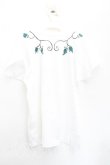 画像2: ヴィヴィアンウエストウッド 中古 / フラワーオーブネックレスptTシャツ 00（ワンサイズ） 白  H-25-12-28-046-ts-OD-ZH (2)