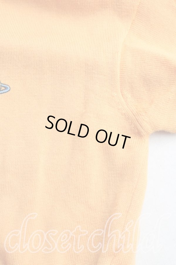 画像6: ヴィヴィアンウエストウッド 中古 / カラーオーブ刺繍カーディガン L 黄色  H-25-12-28-051-to-OD-ZH (6)