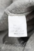 画像4: ヴィヴィアンウエストウッド 中古 / カラーオーブ刺繍タートルニット  灰  H-25-12-28-054-to-OD-ZH (4)