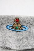 画像5: ヴィヴィアンウエストウッド 中古 / カラーオーブ刺繍タートルニット  灰  H-25-12-28-054-to-OD-ZH (5)