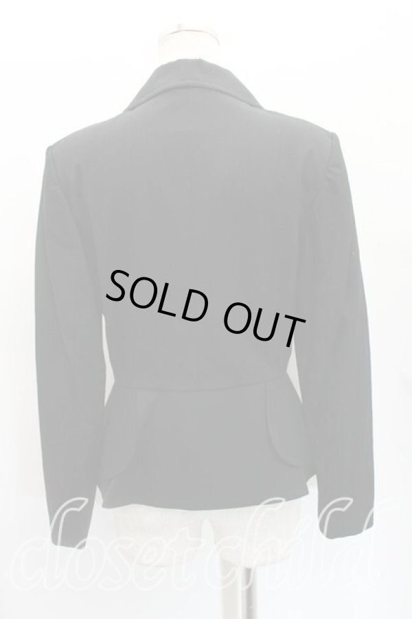 画像2: ヴィヴィアンウエストウッド 中古 / シングルジャケット 3（11号相当） 黒  H-25-12-28-006-jc-OD-ZH (2)