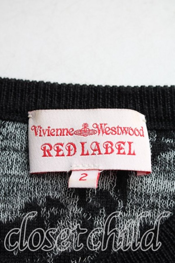 画像3: ヴィヴィアンウエストウッド 中古 / チェーンオーブカーディガン 2（9号相当） 黒  H-25-12-28-056-to-OD-ZH (3)