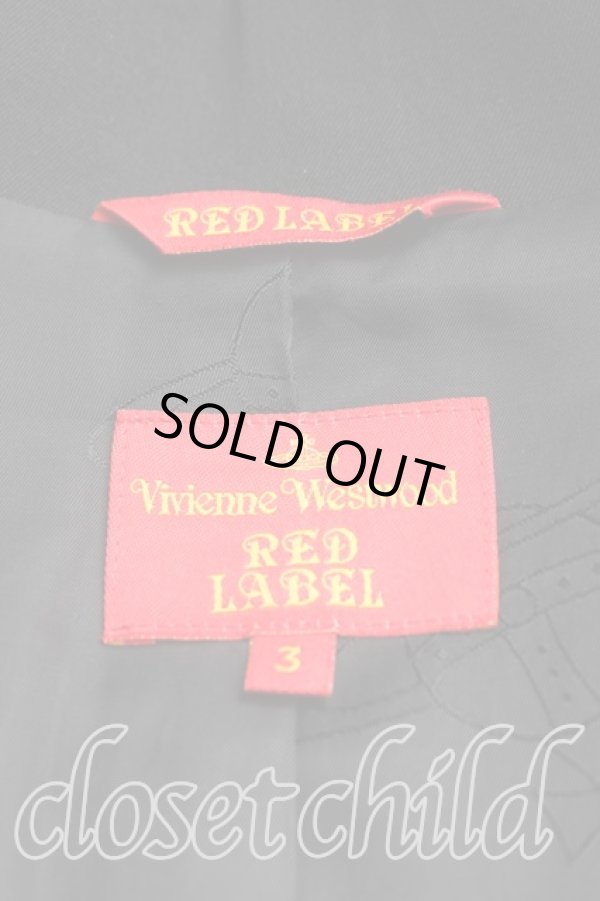 画像3: ヴィヴィアンウエストウッド 中古 / シングルジャケット 3（11号相当） 黒  H-25-12-28-006-jc-OD-ZH (3)