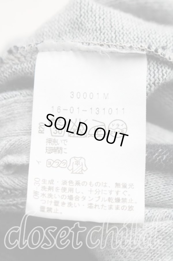 画像4: ヴィヴィアンウエストウッド 中古 / オーブステッチアシメカーディガン 2（9号相当） 灰ｘ黒  H-25-12-28-059-to-OD-ZH (4)