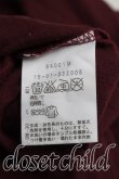 画像4: ANGLOMANIA 中古 / フラワーptボートネックカットソー 38（7号相当） ボルドー  H-25-12-28-060-to-OD-ZH (4)