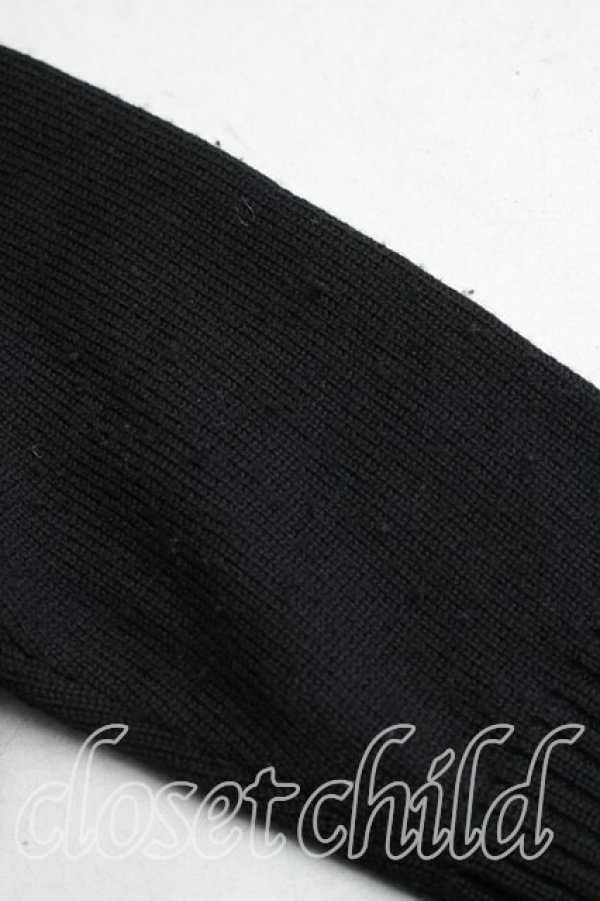 画像6: ヴィヴィアンウエストウッド 中古 / 別珍切替カーディガン 2（9号相当） 黒  H-25-12-28-061-to-OD-ZH (6)