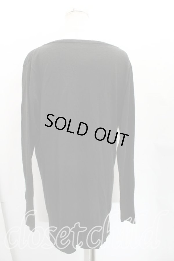 画像2: ヴィヴィアンウエストウッド 中古 / エッセンシャルオーブ刺繍ニット 2（9号相当） 黒  H-25-12-28-062-to-OD-ZH (2)