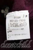 画像4: ヴィヴィアンウエストウッド 中古 / 別珍切替カーディガン 3（11号相当） 紫  H-25-12-28-065-to-OD-ZH (4)