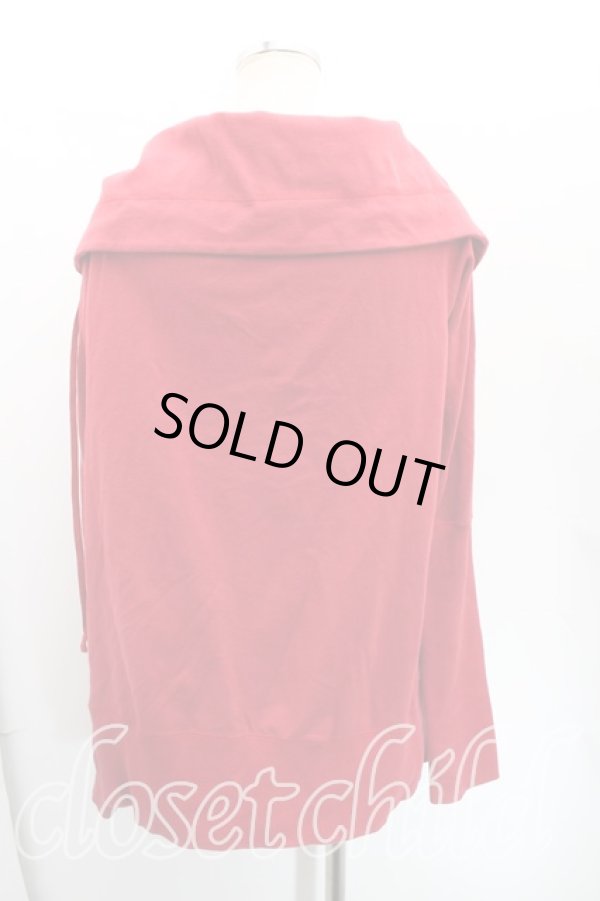 画像2: ヴィヴィアンウエストウッド 中古 / オーブptジップスウェット 2（9号相当） 赤  H-25-12-28-070-to-OD-ZH (2)