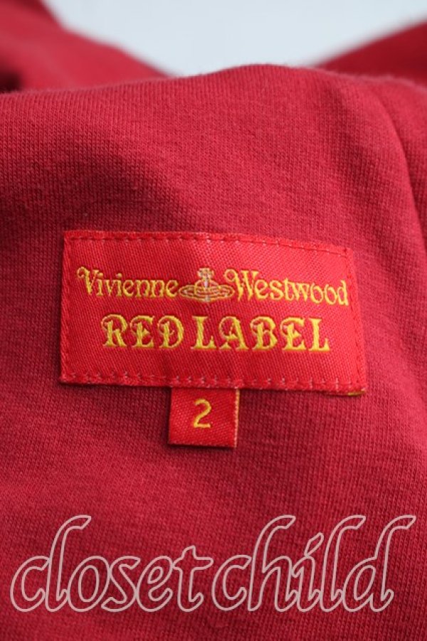 画像3: ヴィヴィアンウエストウッド 中古 / オーブptジップスウェット 2（9号相当） 赤  H-25-12-28-070-to-OD-ZH (3)