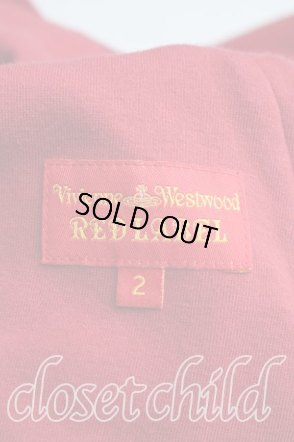 画像3: ヴィヴィアンウエストウッド 中古 / オーブptジップスウェット 2（9号相当） 赤  H-25-12-28-070-to-OD-ZH (3)