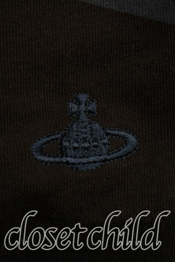 画像6: ヴィヴィアンウエストウッド 中古 / スター柄ジップスウェット 2（9号相当） 紺ｘ黒  H-25-12-28-071-to-OD-ZH (6)