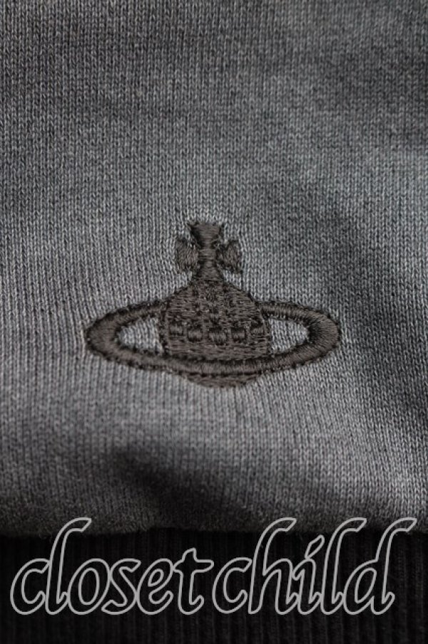 画像6: ヴィヴィアンウエストウッド 中古 / スポット柄ジップスウェット 3（11号相当） 黒  H-25-12-28-076-to-OD-ZH (6)