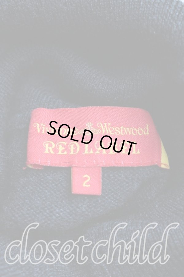 画像3: ヴィヴィアンウエストウッド 中古 / 単色オーブ刺繍カーディガン 2（9号相当） 黒  H-25-12-28-077-to-OD-ZH (3)