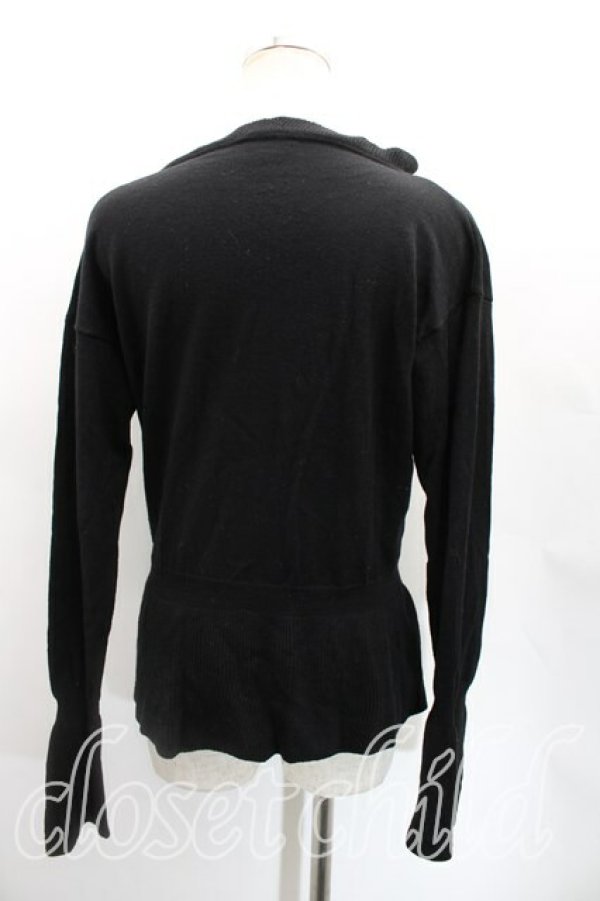 画像2: ヴィヴィアンウエストウッド 中古 / ウィングハート刺繍ニット M 黒  H-25-12-28-078-to-OD-ZH (2)