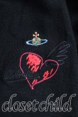 画像6: ヴィヴィアンウエストウッド 中古 / ウィングハート刺繍ニット M 黒  H-25-12-28-078-to-OD-ZH (6)