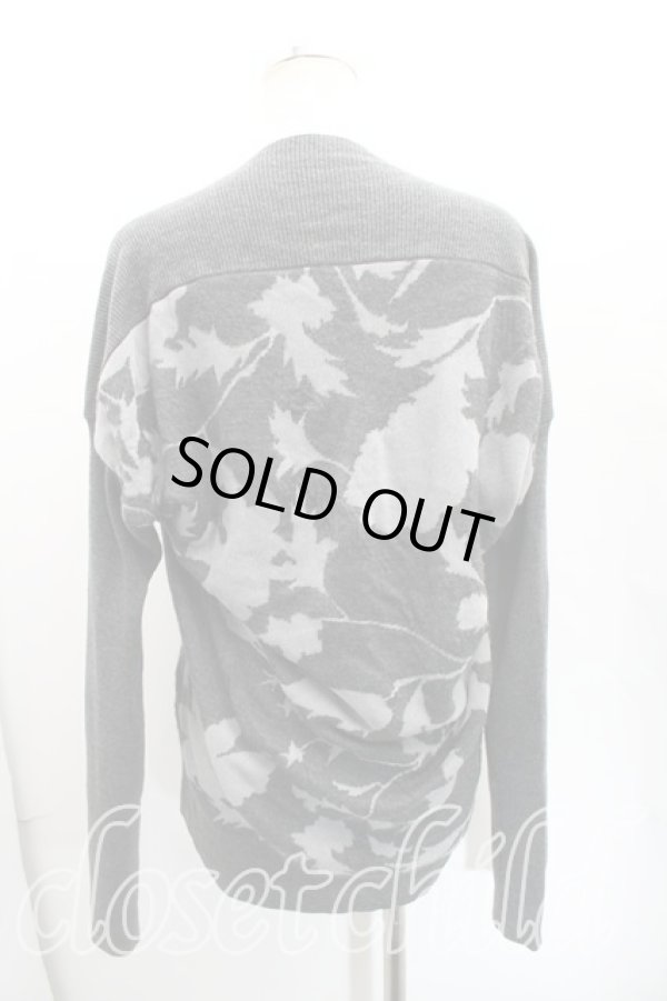 画像2: ヴィヴィアンウエストウッド 中古 / シャドーローズカーディガン 2（9号相当） 灰  H-25-12-28-079-to-OD-ZH (2)