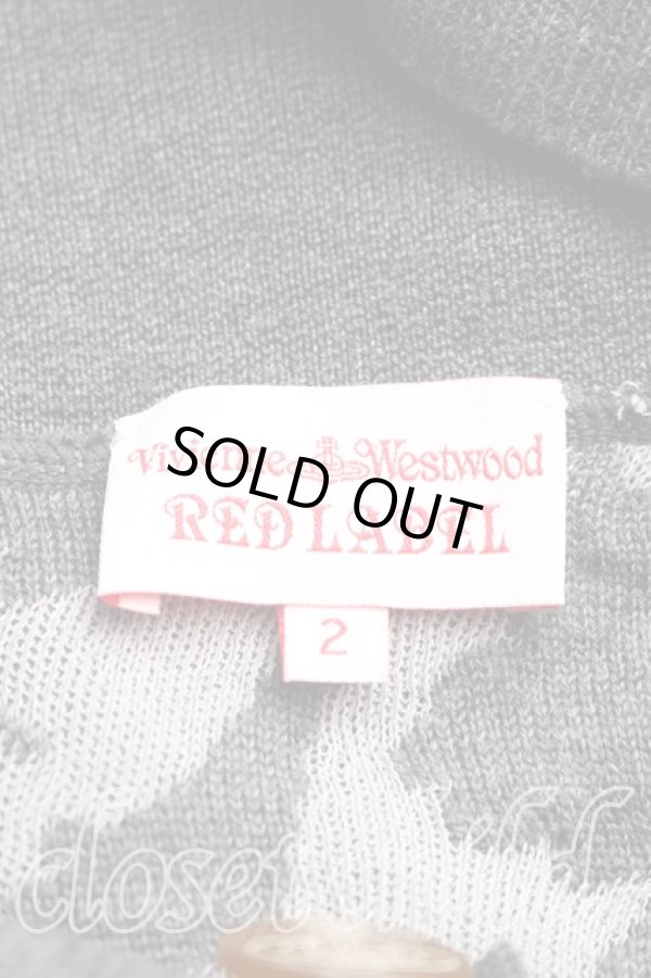 画像3: ヴィヴィアンウエストウッド 中古 / シャドーローズカーディガン 2（9号相当） 灰  H-25-12-28-079-to-OD-ZH (3)