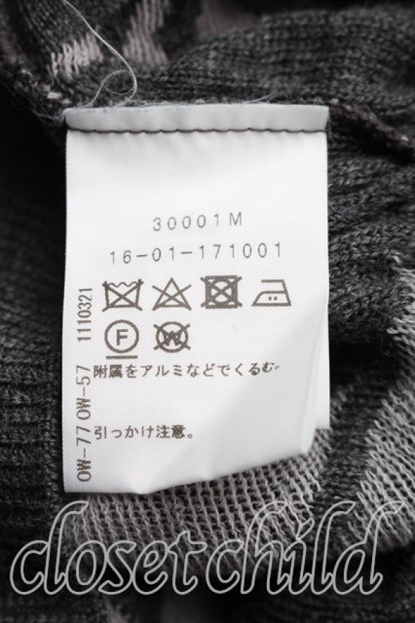 画像4: ヴィヴィアンウエストウッド 中古 / シャドーローズカーディガン 2（9号相当） 灰  H-25-12-28-079-to-OD-ZH (4)