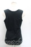 画像2: ヴィヴィアンウエストウッド 中古 / カラーオーブ刺繍タンクトップ M 黒  H-25-12-28-083-to-OD-ZH (2)