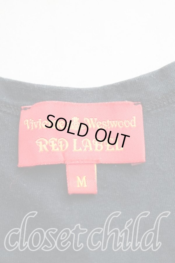 画像3: ヴィヴィアンウエストウッド 中古 / カラーオーブ刺繍タンクトップ M 黒  H-25-12-28-083-to-OD-ZH (3)