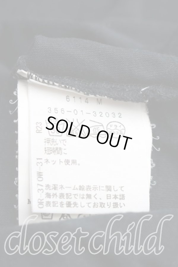 画像4: ヴィヴィアンウエストウッド 中古 / カラーオーブ刺繍タンクトップ M 黒  H-25-12-28-083-to-OD-ZH (4)