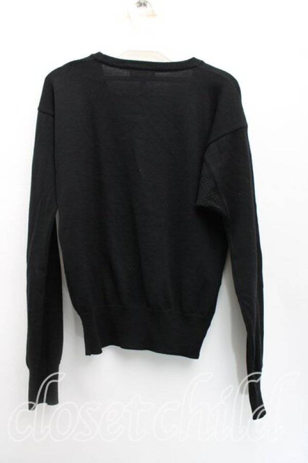 画像2: ヴィヴィアンウエストウッド 中古 / 単色オーブ刺繍カーディガン 2（9号相当） 黒  H-25-12-28-084-to-OD-ZH (2)