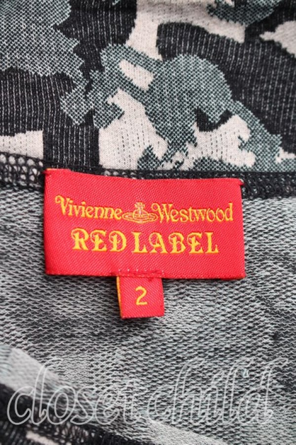 画像3: ヴィヴィアンウエストウッド 中古 / カモフラオーブワンピース 2（9号相当） カーキｘベージュ  H-25-12-28-009-op-OD-ZH (3)