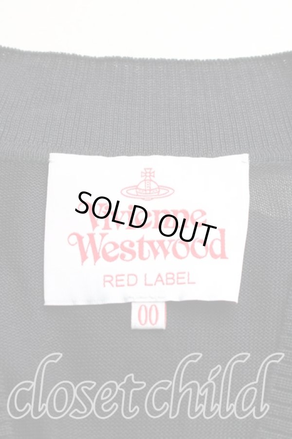 画像3: ヴィヴィアンウエストウッド 中古 / ステッチオーブカーディガン 00（ワンサイズ） 黒  H-25-12-28-087-to-OD-ZH (3)