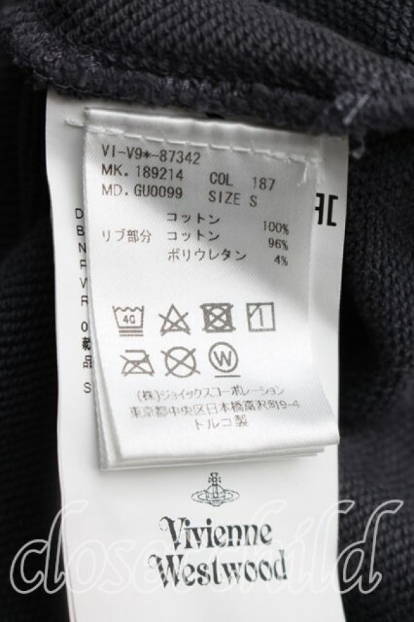 画像4: ヴィヴィアンウエストウッド 中古 / ＶＷロゴスウェット S チャコールグレー  H-25-12-28-089-to-OD-ZH (4)