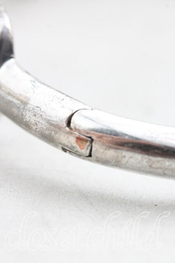 画像4: ヴィヴィアンウエストウッド 中古 / MAN PERCIVALバングル  シルバー  H-25-12-28-093-ac-IN-ZH (4)