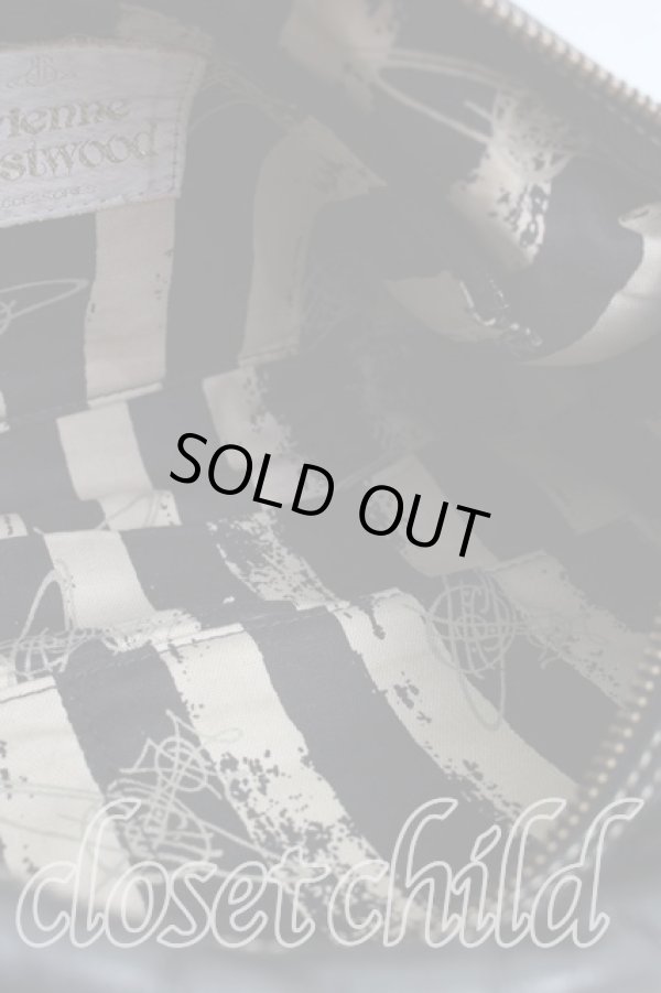 画像5: ヴィヴィアンウエストウッド 中古 / アコードショルダーバッグ  黒  H-25-12-28-099-ba-IN-ZH (5)