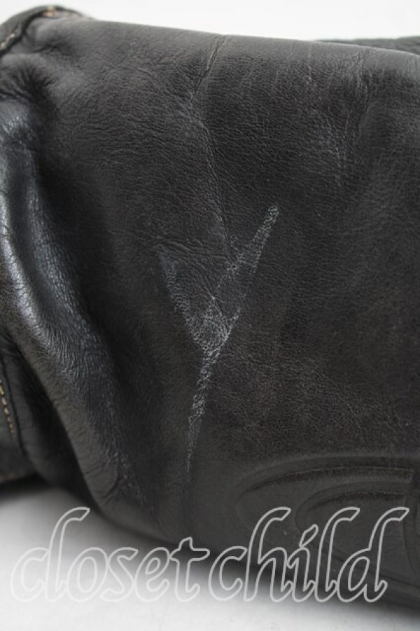 画像7: ヴィヴィアンウエストウッド 中古 / アコードショルダーバッグ  黒  H-25-12-28-099-ba-IN-ZH (7)