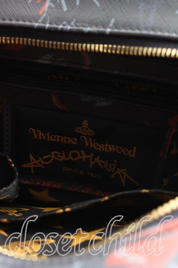 画像4: ANGLOMANIA 中古 / HAZELヤスミンバッグ  灰  H-25-12-28-102-ba-OD-ZH (4)