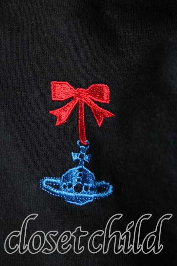 画像7: ヴィヴィアンウエストウッド 中古 / エッセンシャルオーブフーディワンピース 2（9号相当） 黒  H-25-12-28-010-op-OD-ZH (7)