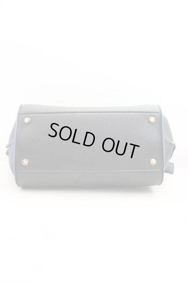 画像3: ANGLOMANIA 中古 / レザー2wayバッグ  黒×青  H-25-12-28-103-ba-IN-ZH (3)