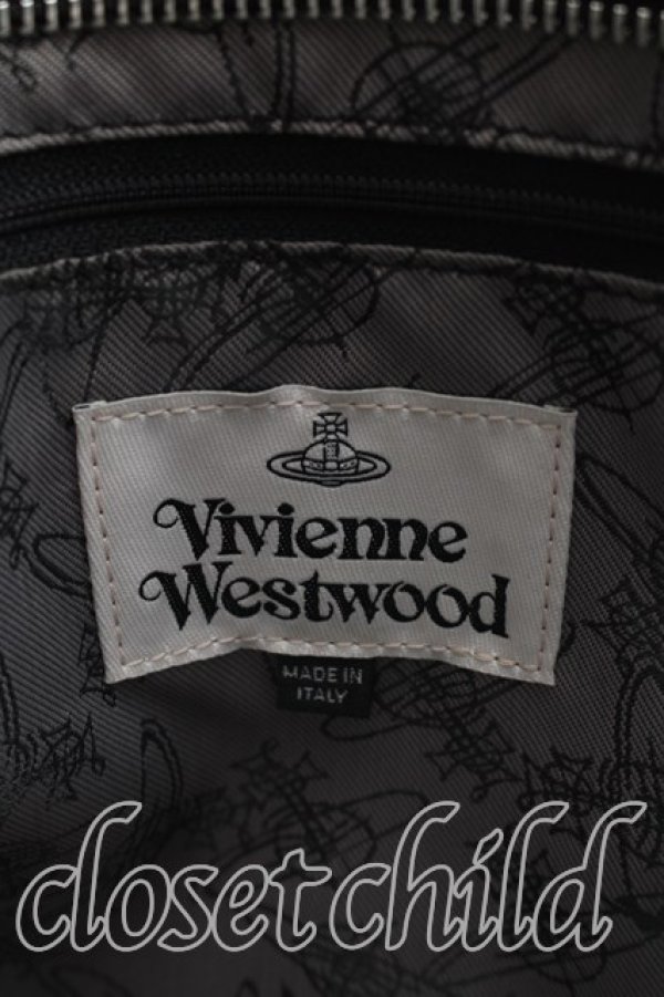 画像4: ヴィヴィアンウエストウッド 中古 / ディアマンテオーブバッグ  黒  H-25-12-28-106-ba-OD-ZH (4)
