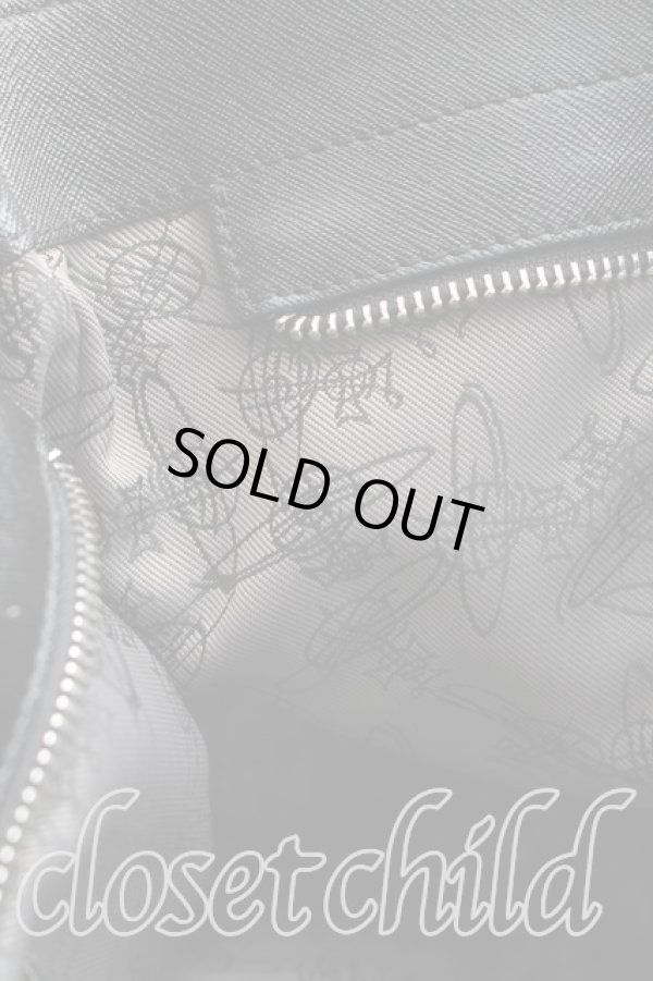 画像5: ヴィヴィアンウエストウッド 中古 / ディアマンテオーブバッグ  黒  H-25-12-28-106-ba-OD-ZH (5)