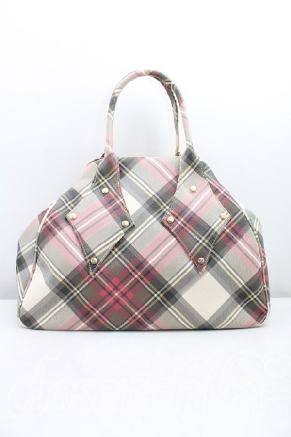 画像2: ヴィヴィアンウエストウッド 中古 / ダービーラージヤスミンバッグ  EXHIBITION  H-25-12-28-107-ba-IN-ZH (2)