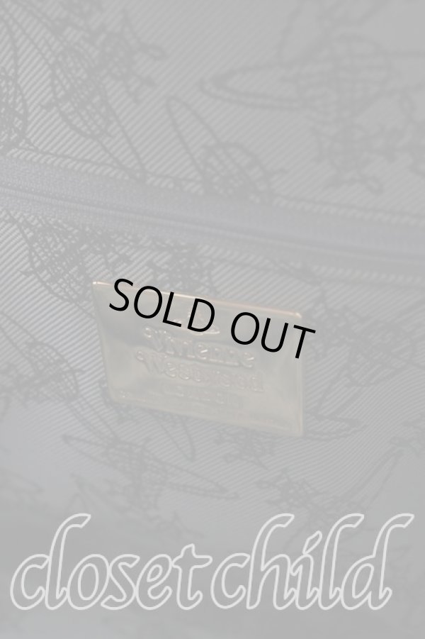 画像4: ヴィヴィアンウエストウッド 中古 / タータンチェックボストンバッグ  赤×青×茶  H-25-12-28-108-ba-IN-ZH (4)