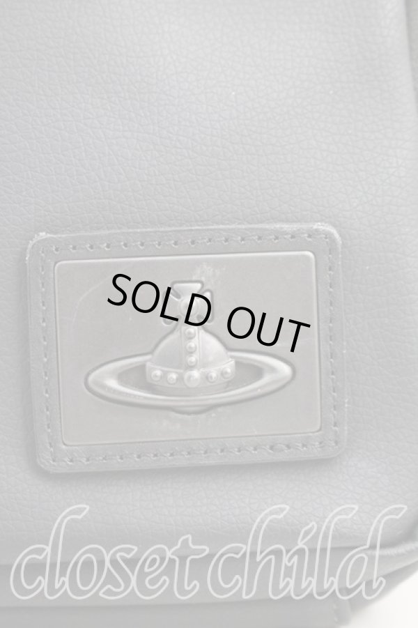 画像5: ヴィヴィアンウエストウッド 中古 / ORBプレート メンズショルダーバッグ  黒  H-25-12-28-109-ba-OD-ZH (5)