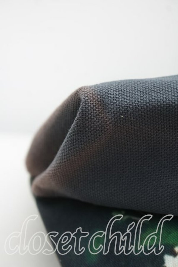 画像7: ヴィヴィアンウエストウッド 中古 / teddy flower tote (L)  カーキ  H-25-12-28-110-ba-OD-ZH (7)