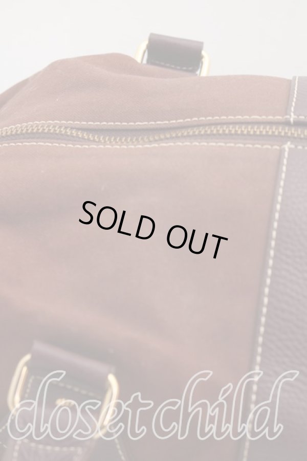 画像6: ヴィヴィアンウエストウッド 中古 / ベーカーストリートハンドバッグ  茶  H-25-12-28-111-ba-OD-ZH (6)