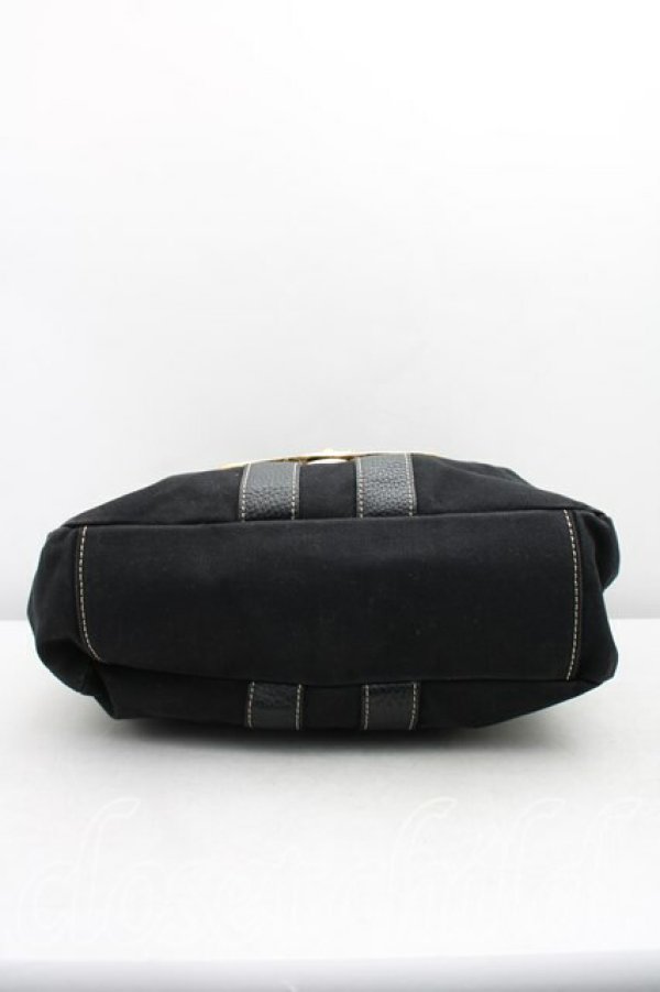 画像4: ヴィヴィアンウエストウッド 中古 / ベーカーストリートショルダーバッグ  黒  H-25-12-28-112-ba-OD-ZH (4)